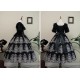 Miss Point Point Garden Embroidered Tiered One Piece(Reservation/3 Colours/Full Payment Without Shipping)